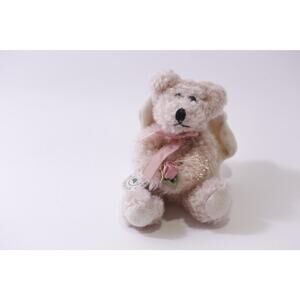 Boyds Bears, Angel Bear, Plush, Christmas, Holiday, Vintage, ~ 251227-WH 1016
